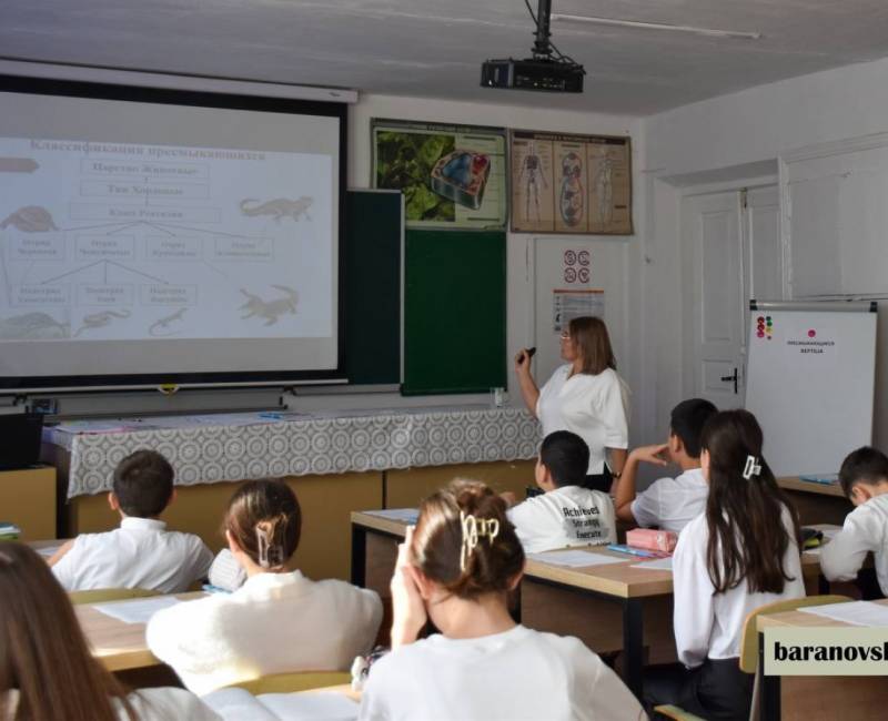 ОТКРЫТЫЙ УРОК И ОБМЕН ОПЫТОМ: в лицее им. С. Барановского состоялось заседание РМО биологов