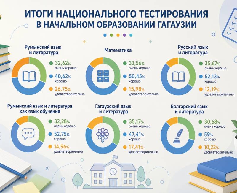 ИТОГИ НАЦИОНАЛЬНОГО ТЕСТИРОВАНИЯ В НАЧАЛЬНОМ ОБРАЗОВАНИИ ГАГАУЗИИ