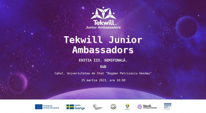 Определены финалисты конкурса Tekwill Junior Ambassadors