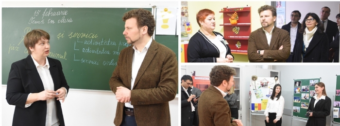 Представители Министерства образования и исследований РМ посетили образовательные учреждения АТО Гагаузия