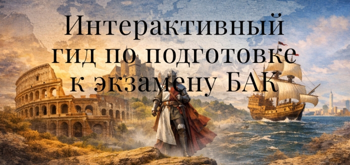 Ученица из Конгаза создала интерактивный гид для подготовки к БАК по истории