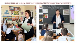 ЖИВОЕ ОБЩЕНИЕ &ndash; ОСНОВА НОВОГО КУРРИКУЛУМА ПО ГАГАУЗСКОМУ ЯЗЫКУ И ЛИТЕРАТУРЕ