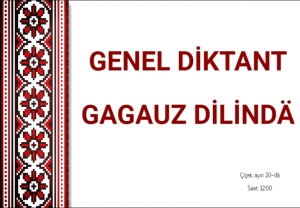 &Ccedil;i&ccedil;ek ayın 20-d&auml; Avtonomiyada ge&ccedil;ecek akţiya &laquo;Genel Diktant Gagauz dilind&auml;&raquo;